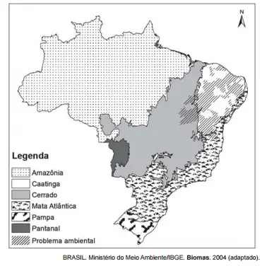 Figura da questão 1 do ENEM 2015