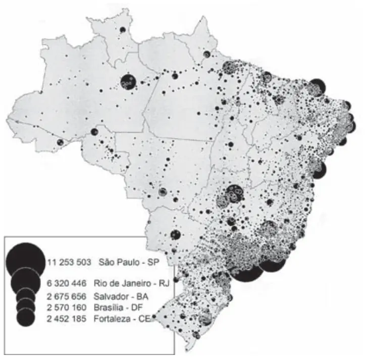 Figura 1 de 2 da questão 1 do ENEM 2013