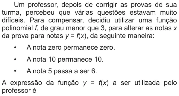 Figura 1 de 2 da questão 145 do ENEM 2014