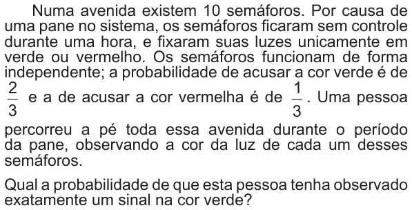 Figura 1 de 2 da questão 175 do ENEM 2017