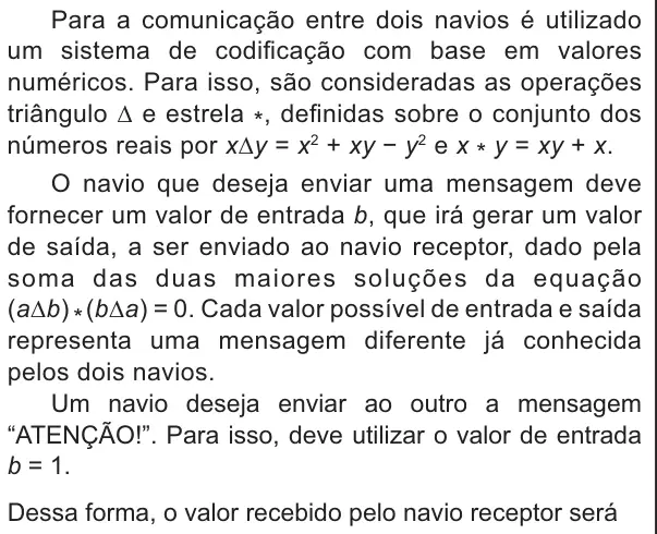 Figura 1 de 2 da questão 152 do ENEM 2021
