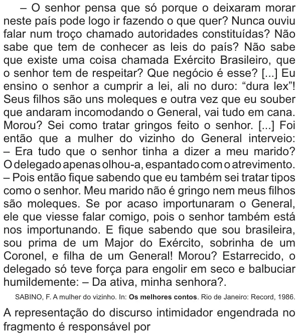Figura 1 de 2 da questão 25 do ENEM 2021