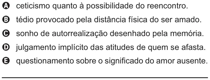 Figura 2 de 2 da questão 38 do ENEM 2021