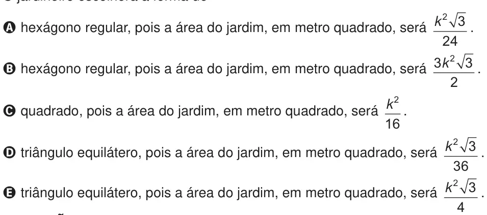 Figura da questão 147 do ENEM 2024